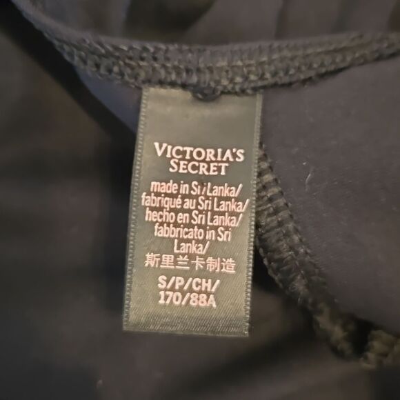 Victoria's Secret Black Stretch Onesie Jumpsuit - Picture 6 of 7